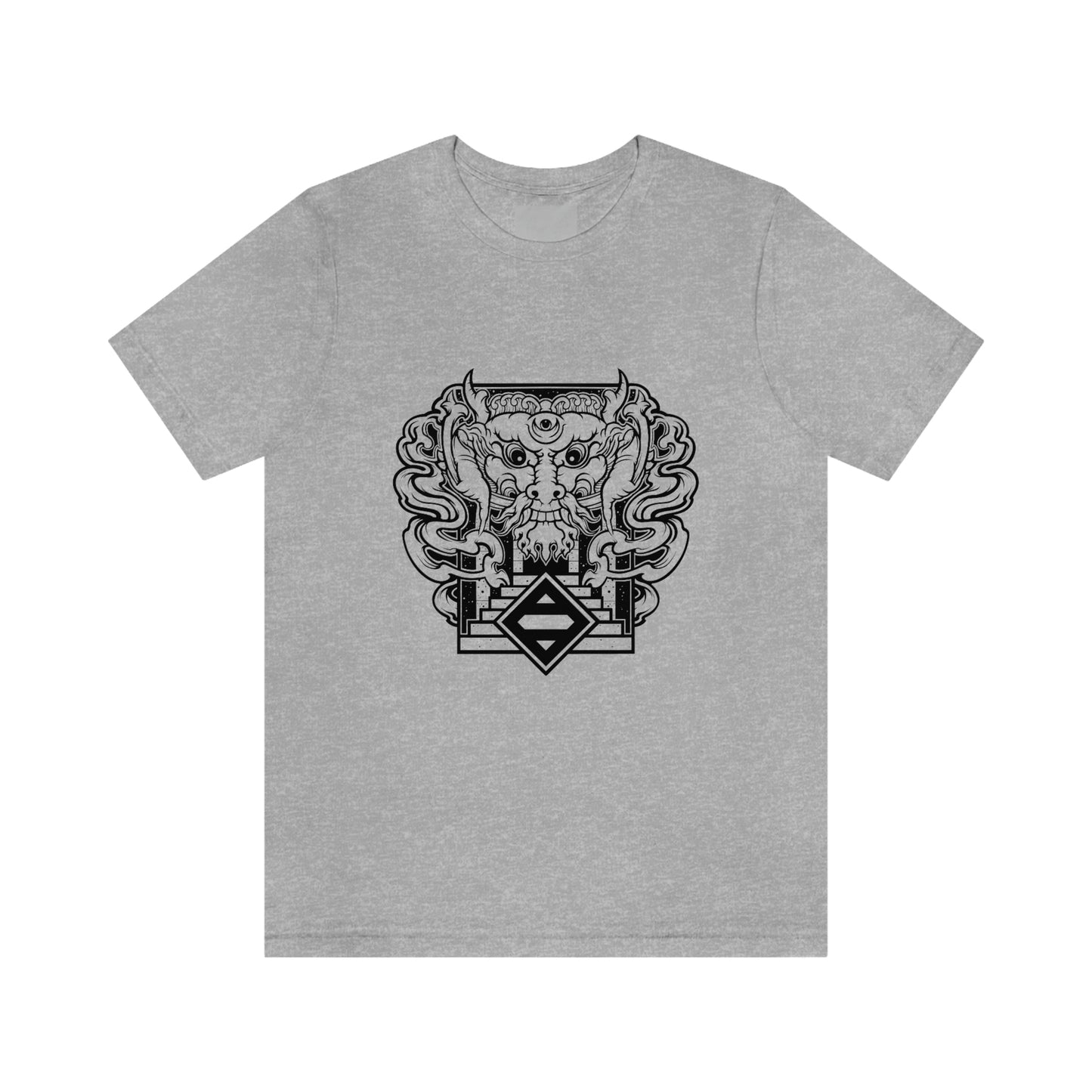 Kirtimukha Unisex T-shirt - Grey