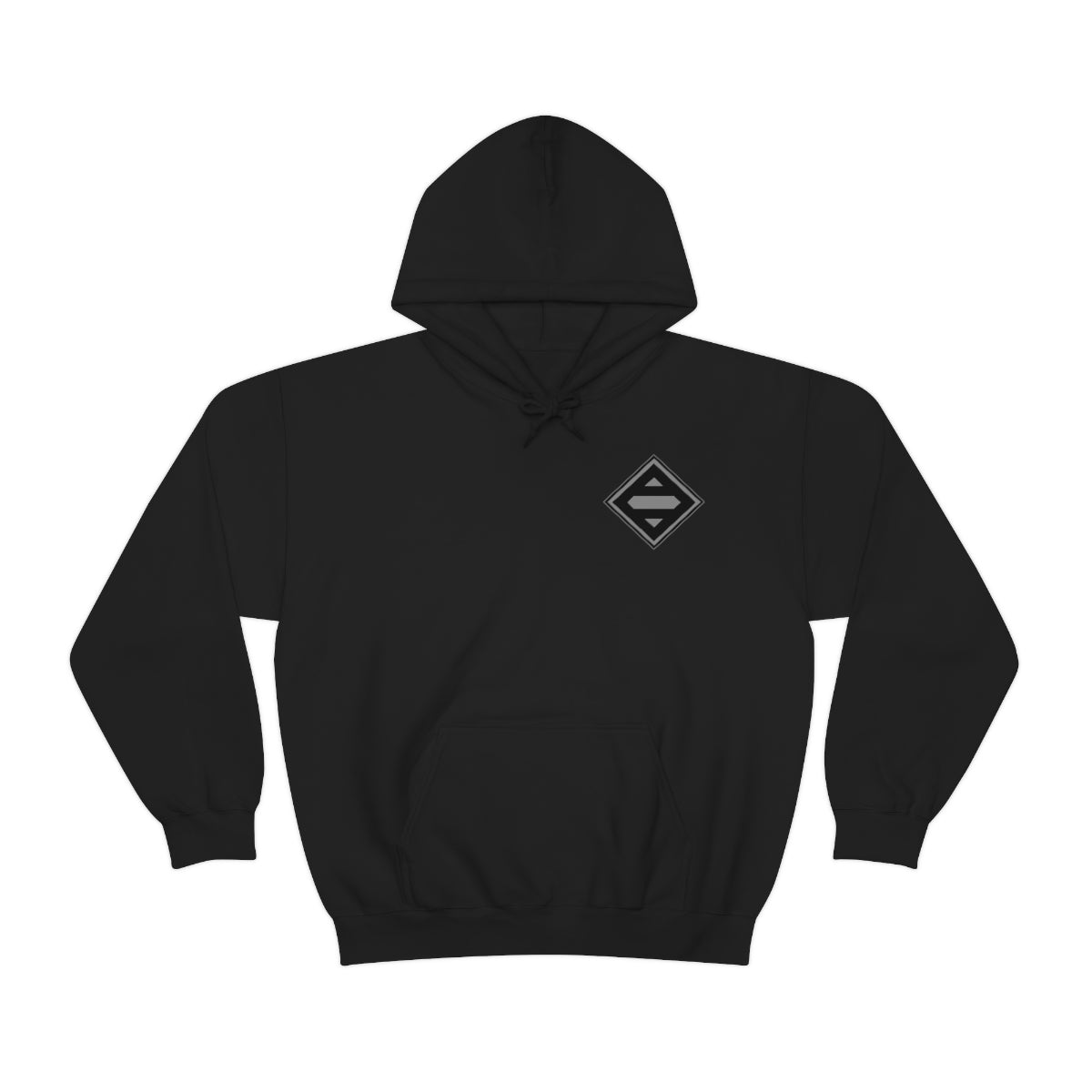 Panther Unisex Hooded Sweatshirt-Black