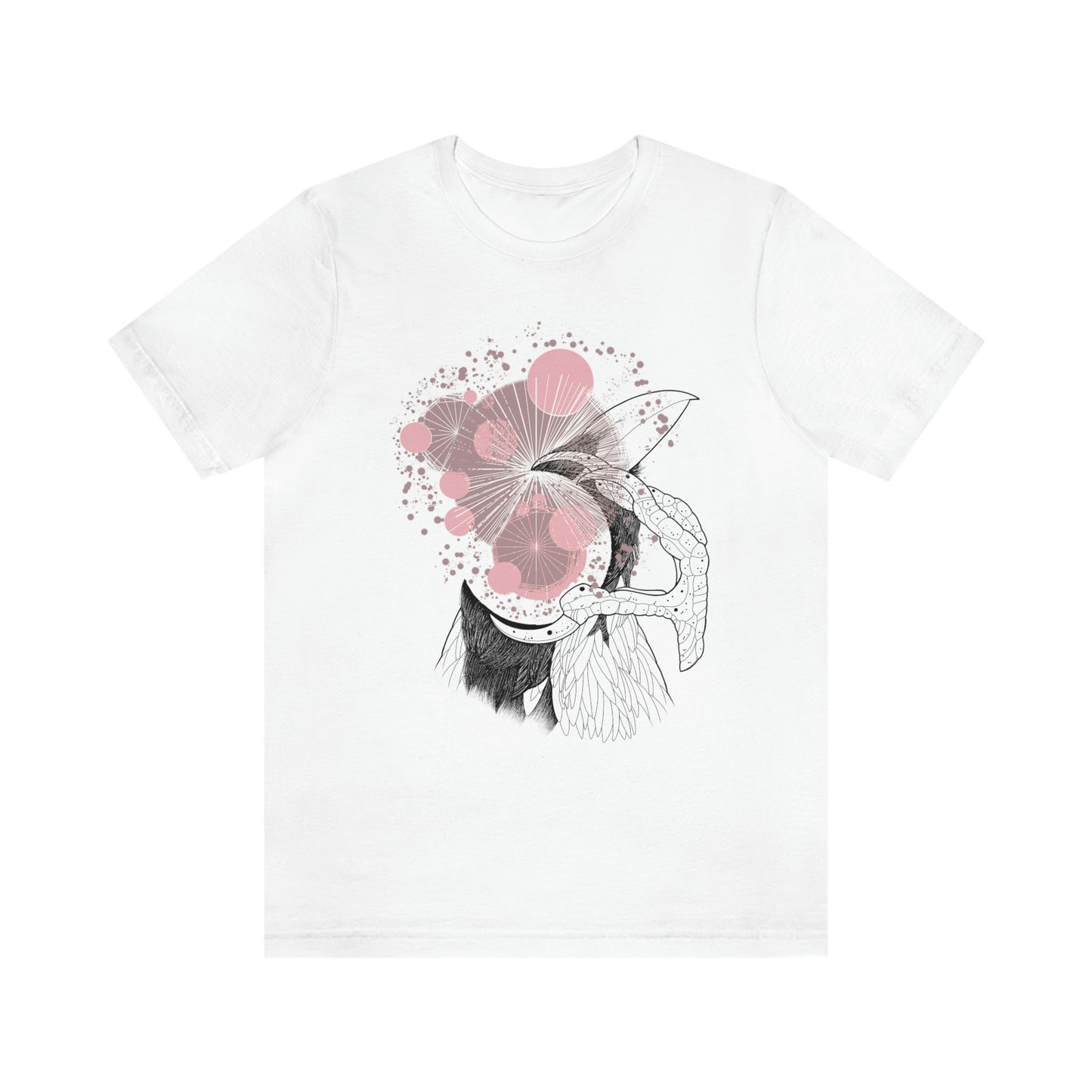 Crow Unisex T-Shirt - White